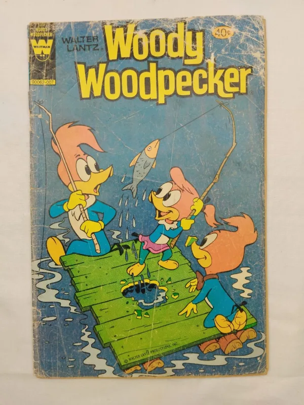 Woody Woodpecker, Whitman comics, vintage comics, collectible comics, classic cartoons, 1970s comics, rare comics, funny animal comics, slapstick humor, children’s comics, Disney comics, retro comics, antique comics, family-friendly, Western Publishing, classic animation, comic books, old school comics, nostalgic comics, Gold Key Whitman, cartoon collectibles, pop culture, vintage Disney comics, animated character comics, comics for kids, comic set, comic lot
