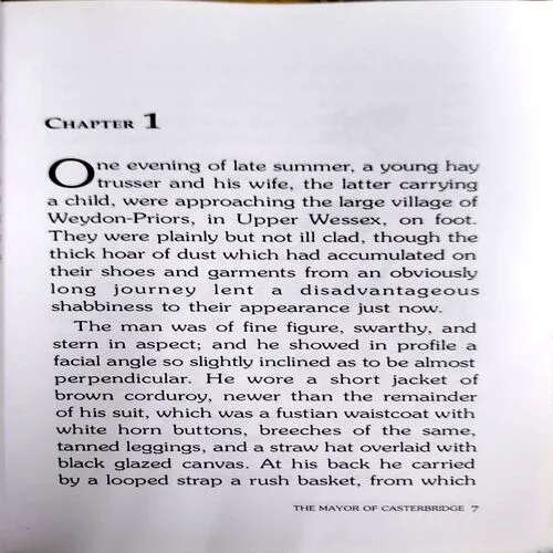 The Mayor of casterbridge (pages 240)