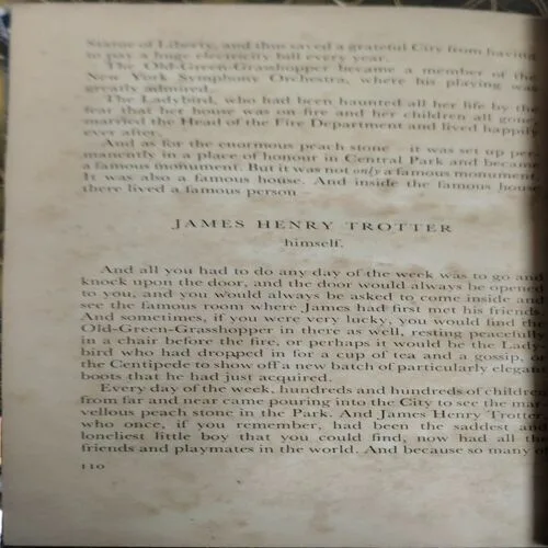 James and the Giant Peach (pages 110)