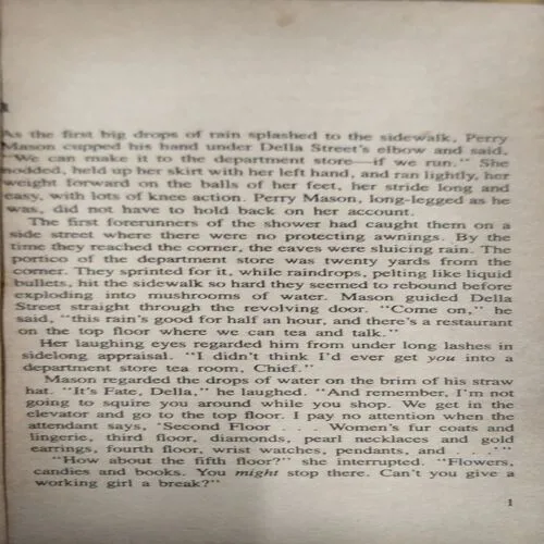 The case of the shoplifter’s shoe (pages 234)