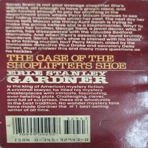 The case of the shoplifter’s shoe (pages 234)