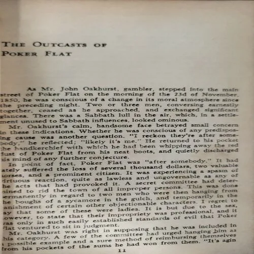 The Outcastes of poker flat (pages 190)
