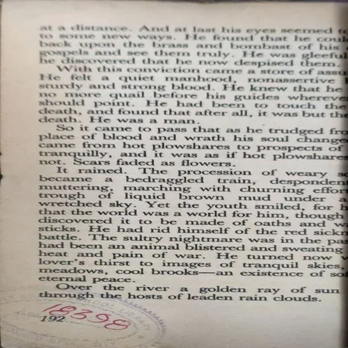 The Red Badge Of Courage (pages 192)