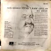Bade Ustad Ali Khan (Vinyl cover)