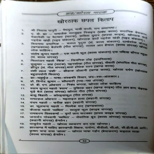 Daah Khortha Natak (Sukumar) (No. of pages 52)