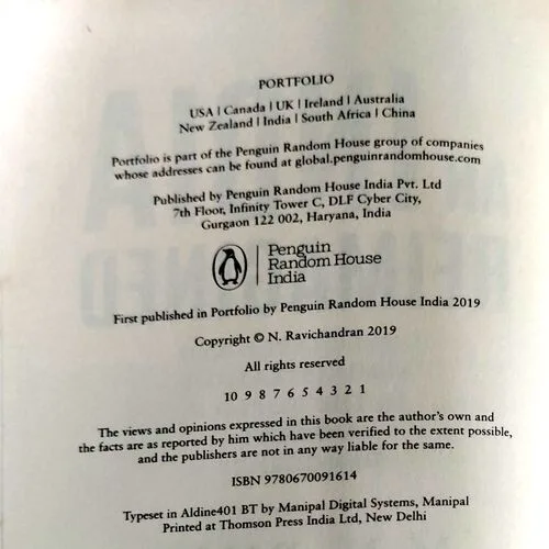 An India Reimagined (pages 284) (M N Buch)