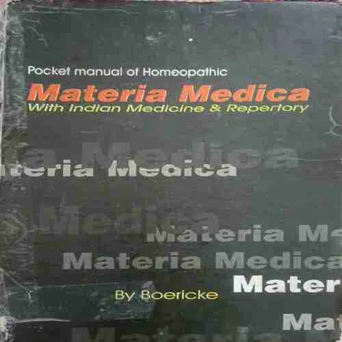 Materia Medica (Total Pages =69 ) (by=Boericke) (year of publish=1927)