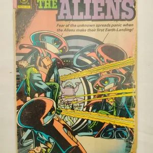 vintage comic, Whitman comic, Captain Johner, alien comic, sci-fi comic, collectible comic, space adventure, classic comic, rare comic, 1980s comic, comic collector, retro comic, comic series, sci-fi story, alien invasion, comic marketplace, comic auction, science fiction, comic collection, comic sale, space exploration, comic fandom, whitman comics, classic sci-fi, comic art, retro sci-fi, space mystery, comic shop, comic trading, comic sellers, rare whitman, 80s comics, alien stories, comics for collectors, comic book sale, comic preservation, collectible edition, comic storytelling, sci-fi adventure, comic books, comic enthusiasts