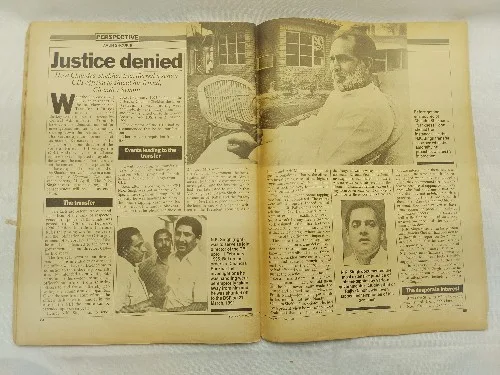 political comics, Sunday magazine, Rajiv Gandhi, 1984 elections, Indian politics, historic journalism, electoral wave, Indian magazines, collectible edition, vintage journalism, iconic interviews, Congress party, political analysis, rare magazine, election stories, Prime Minister, Indian democracy, media history, classic feature, landmark issue, retro India, news magazine, journalist interview, historical perspective, leadership change, election aftermath, Indian elections, post-Indira Gandhi, cover story, iconic feature, must-read piece, magazine collector, popular press, rare issue, reporter’s take, socio-political, legacy story, public sentiment, magazine library, vintage feature