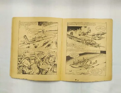 D.C. Thomson, Commando comics, Commando No. 1284, Big Trouble comic, vintage comic, WWII comic, war comic, action comic, adventure comic, British comic, collectible comic, military comic, black and white comic, comic collectors, comic collection, comic marketplace, graphic storytelling, classic comic, comic trading, comic fandom, British war comics, soldier comics, historic comic, vintage comic book, collectible edition, comic fans, comic shop, comic enthusiasts, war stories, military action, comic art, comic series, comic community, comic lovers, comic book store, comic auctions, wartime comic, classic war story, vintage collectors, comic display, comic products, comic trades, comics UK, hero comics, black & white comics, comic lore, comic history, adventure stories, WWII stories, military history comics, comic narratives, comic editions, comic book readers, British comics collectors, comic fan base, comic events, war hero comics, military graphic novels, vintage comic sellers, war comic books, classic adventure comics, historic war comics, comic book sales UK, collectible war comics, comic series UK, classic comic editions, military stories, comic fan communities, comic storylines, classic adventure comics, comic trading UK, collectible military comics, comic art style, comic book forums, comic book collections UK, vintage comic shop, battle stories comics, classic black and white comics, British comic book shops, comic book markets, historical comic books, vintage war comics