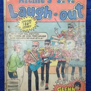 Archie Comics, Archie's T.V. Laugh-Out, vintage comic, 1985 comic, collector edition, teen humor, classic comic, American comic, comic book, nostalgic comic, collectible comic, comic fans, comic trading, comic shop, comic community, comic art, comic series, comic fan base, humorous comic, comic collectors, comic marketplace, comic readers, comic stories, comic narratives, classic humor, teenage adventure, comic edition, comic auctions, comic culture, comic sellers, comic book fans, comic display, comic plot, legendary comics, comedic series, vintage comics USA, retro comics, comic books USA, comic book store, funny comic, comic events, comic auctions, comic collection, comic enthusiasts, comic lovers, American humor, comic plot lines, comic characters, comic illustrations, illustrated comic, comic storytelling, comic artwork, comic collectors USA, comic editions USA, comic buyers, comic fans USA, comic market, comic book retailers, vintage comic store, comic series USA, Archie characters, comic fandom USA, retro comic book, classic comic books, nostalgic comics USA, comic community USA, comic buyers USA, comic trade fairs, comic book traders, comic book fairs, comic book collection USA, comic art fans, comic book culture, comic sellers USA, comic legends USA, classic teen comics, comic nostalgia, humorous comic strips, comic humor, American comic books, comic fan communities, comic storylines, teen comics USA, classic comic editions, comic classics USA, comic enthusiasts USA, comic book events, comic vintage, comic collector editions, comic book archive, comic book lovers USA