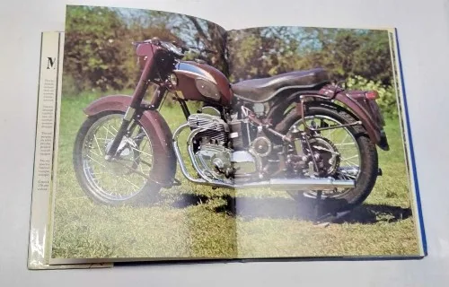 Great British Motorcycles, Bob Currie, 1950s motorcycles, British motorcycles, vintage motorcycles, Hamlyn Publishing, collector edition, hardcover book, dust jacket, motorcycle book, 1981 book, classic motorcycles, vintage book, motorcycle history, British engineering, illustrated book, transport book, classic bikes, motorcycle enthusiasts, rare books, motorcycle collection, motorcycle reference, iconic bikes, UK motorcycles, vehicle book, retro motorcycles, motoring books, British classic, book collector, motorcycle restoration, British heritage, old motorcycles, automotive book, engineering marvels, motorcycle stories, pictorial book, 20th century motorcycles, motorcycle literature, collectible book, motorcycling history, historic motorcycles, author Bob Currie, rare edition, vintage hardcover, enthusiast book, book with images, period motorcycles, vintage photo book, collector’s item, out-of-print, motorcycle details, classic vehicle, motorcycles of fifties, British motoring, enthusiast edition, biker gift, motorcycle models, 1981 collector, British culture, history book, transport collector, book about motorcycles, legacy motorcycles, motoring heritage, detailed motorcycles, 50s motorcycles, iconic motorcycle, hardback book, photo book motorcycles, rare finds, book for bikers, vintage vehicle, collectible hardcover, illustrated edition, old bike book, motoring classic, British legends, book with dust jacket, specialty book, collector’s guide, classic book edition, famous motorcycles, hobbyist book, motorcycle memorabilia, period vehicles, British transport, engineering history, motorcycles in detail, special edition