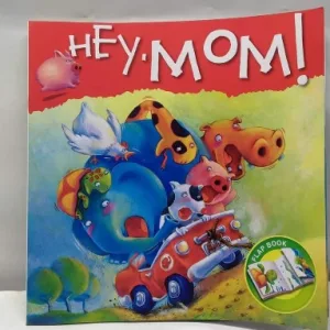 Own Hey Mom! - Flap Book by Team Book Matrix (Children’s Interactive Paperback Book) – a delightful flap book where animal mothers find their children. This vintage-style children’s storybook with interactive flaps is perfect for young readers, early learning, and collectors of Indian children’s literature.
