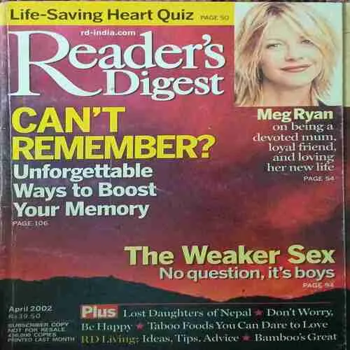 Reader 's Digest ( April 2002 )