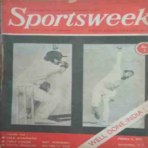 Sportsweek( january 5 ,1975 )small cut of last page
