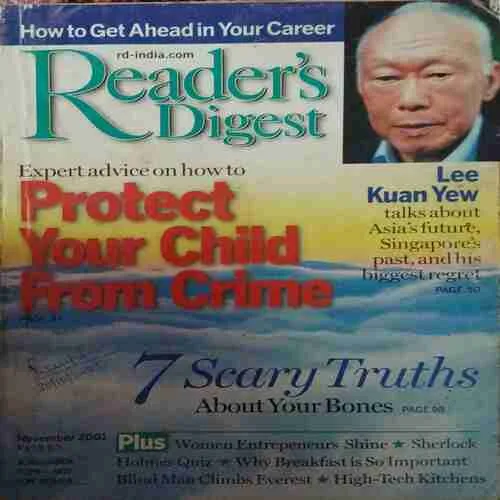 Reader 's Digest ( November 2001 )