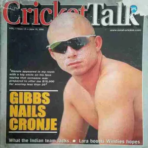 Cricket Talk ( VOL.1- June 15 , 2000 ) small cute of front page