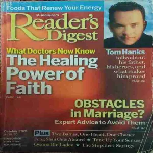 Reader 's Digest ( October 2001 )