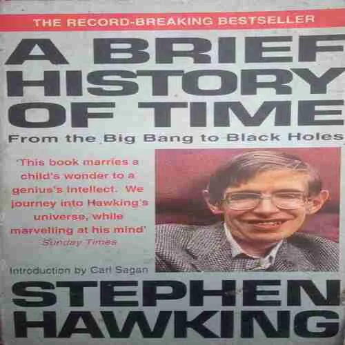 A Brief History Of Time (By=Stephen Hawking ) (Total Page no=210 )
