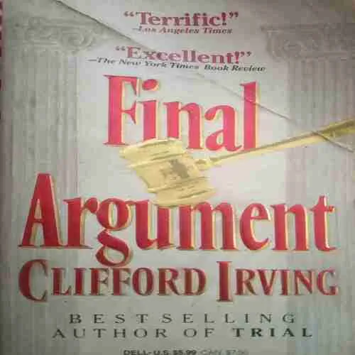 Final Argument (By=Clifford Irving ) (Total Page no=408 )Damage cover page Final Argument (By=Clifford Irving ) (Total Page no=408 )Damage cover page