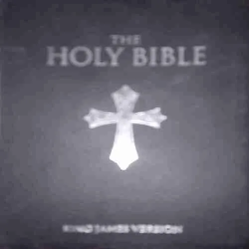 The Holy Bible (By = King James Version) (Total Pages =1359 )Small cut of back cover page