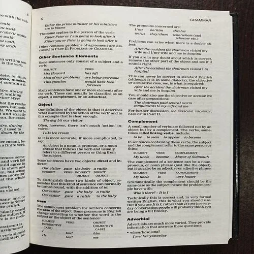 The Oxford Compendium Of English , 1 Language Reference 2 Quotations And Proverbs 3 Dictionary And Thesaurus
