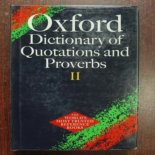 The Oxford Compendium Of English , 1 Language Reference 2 Quotations And Proverbs 3 Dictionary And Thesaurus