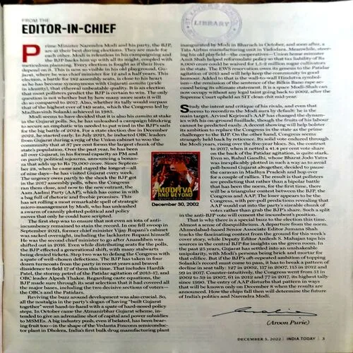 India today (5 Dec 2022)