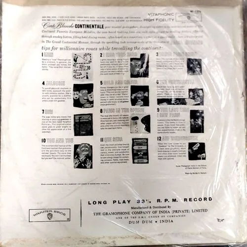 Carte Blanche Continentale