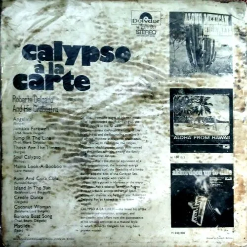 Calypso a la carte