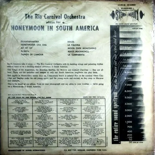 Honeymoon In South America