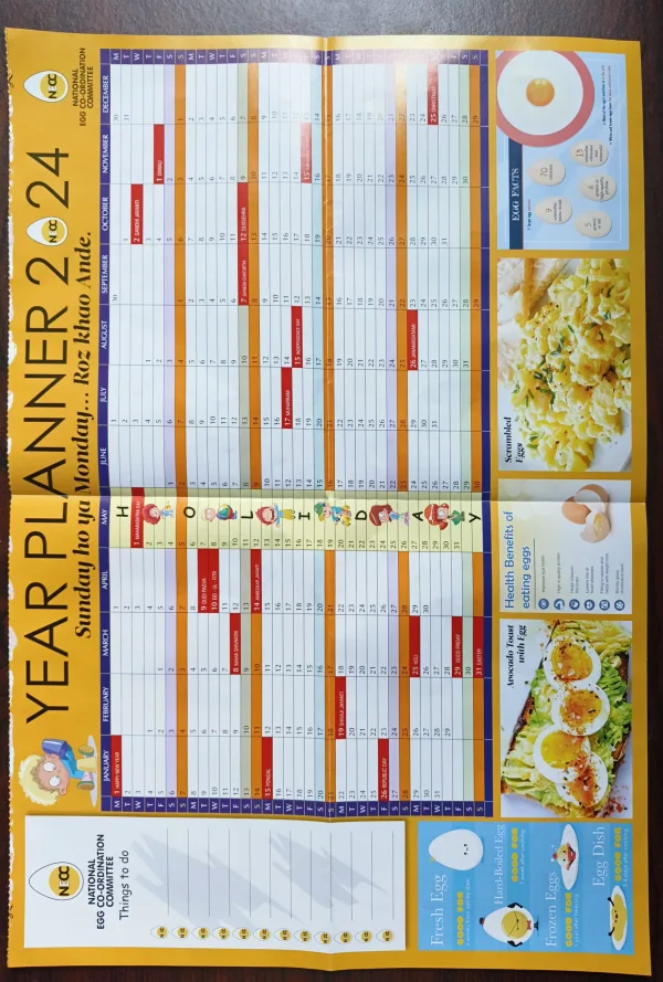 Year Planner 2024 ( Poster no 16 )