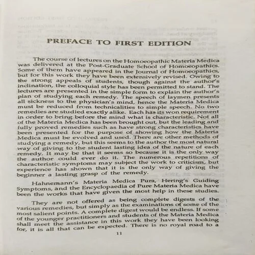 Lectures On Materia Medica ( By B. Jain )