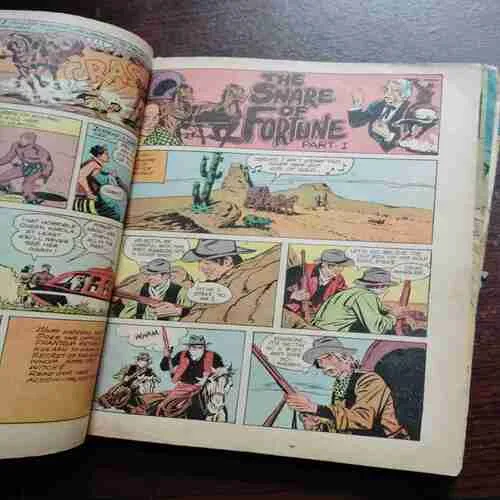Document 2_56 INDRAJAL COMICS 11 IN ONE BANDING ; THE DOOMEID CAPTIVES / TRYST WITH DESTING / THE VALLEY OF THE LIVING DEAD / THE DREADFUL LAND OF KULA KU PART 1 /THE DREADFUL LAND OF KULA KU PART 2 / THE DREADFUL LAND OF KULA KU PART 3 / THE WITCH QUEENS PROPHECY PART 1 / THE WITCH QUEENS PROPHECY PART 2 (FEW PAGES DAMAGE ) / (COVERLESS )THE MONSTER OF THE GREEN VALLEY PART 2 / THE MONSTER OF THE GREEN VALLEY PART 1 / THE SCORPIA GANG PART 2 .