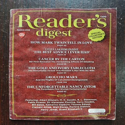 Reader's Digest ( March 2018 )