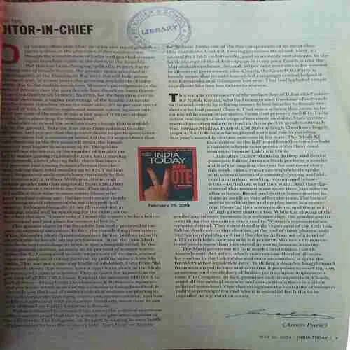 India Today ( 20th May 2024 )