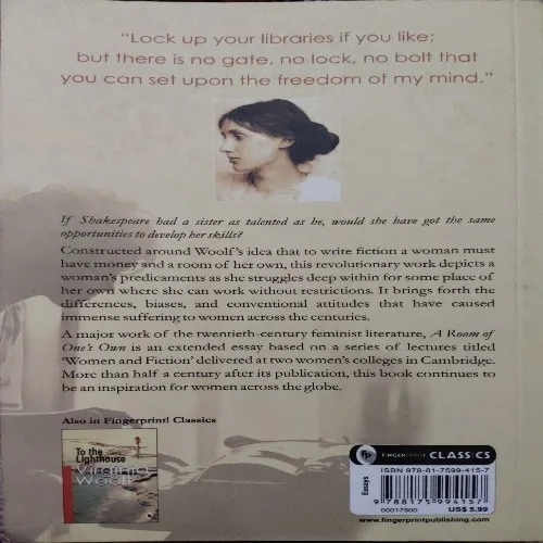 Document 6_100 A Room Of One's Own (By Virginia Wolf) (Total Pages = 120)