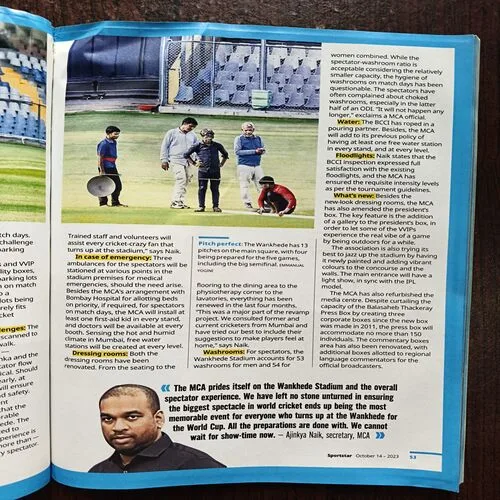 Sportstar ( October 2023 )