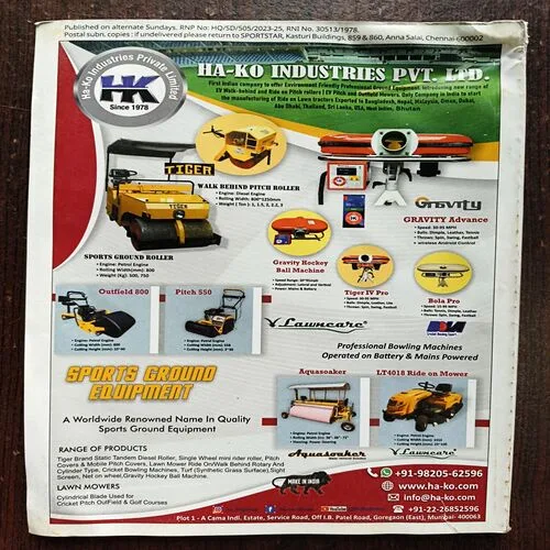 Sportstar ( October 2023 )