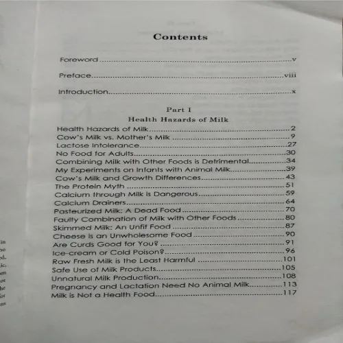 Milk : A Silent Killer (By Dr. N .K. Sharma) (Total Pages = 217)