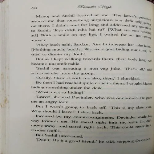 Like It Happened Yesterday (By Ravinder Singh) (Total Pages = 200)