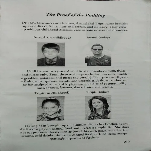 Milk : A Silent Killer (By Dr. N .K. Sharma) (Total Pages = 217)