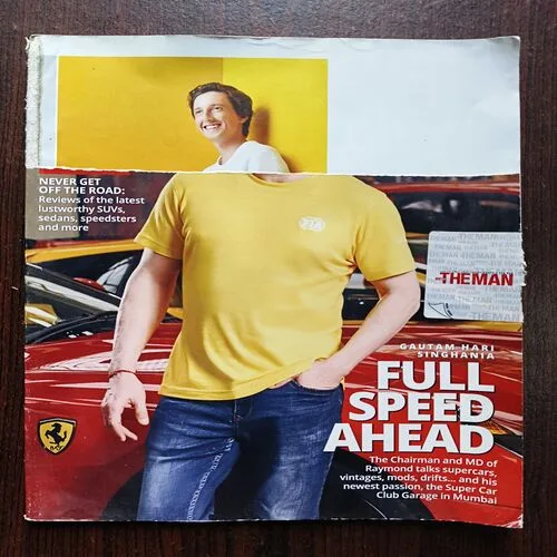 The Man ( August 2021 ) ( Front Cover Half Cut )