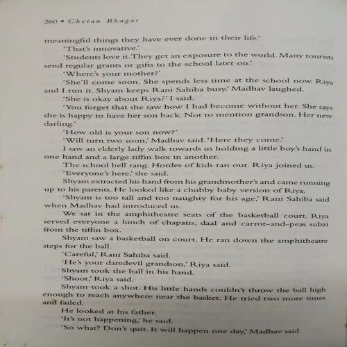 Half Girlfriend (By Chetan Bhagat) (Total Pages = 260)