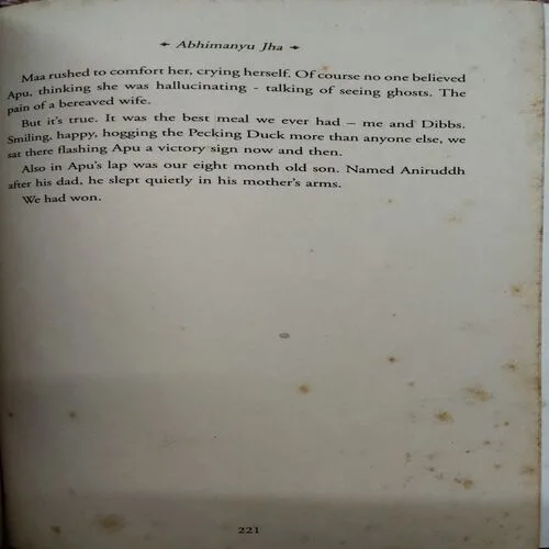 Document 6_29 A Dilli-Mumbai Story...when love won over terror (By Abhimanyu Jha) (Total Pages = 221)