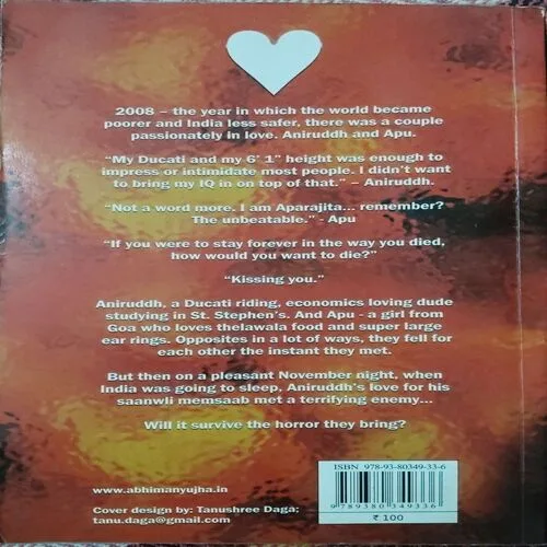 Document 6_30 A Dilli-Mumbai Story...when love won over terror (By Abhimanyu Jha) (Total Pages = 221)