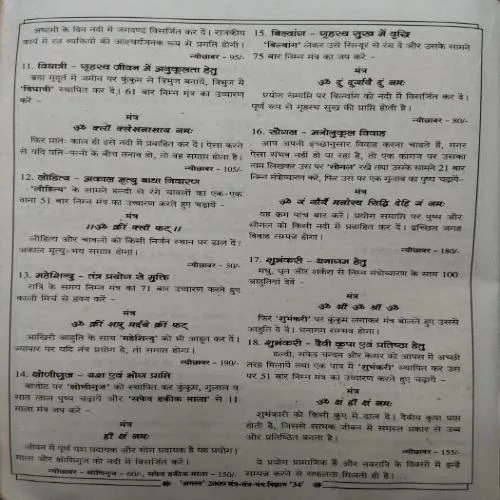 Mantra Tantra Yantra (August 2009)