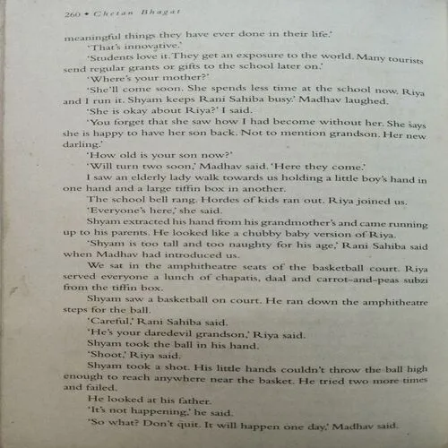 Half Girlfriend (By Chetan Bhagat) (Total Pages = 260)