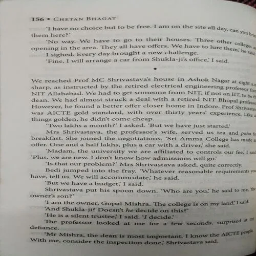 Revolution 2020 (By Chetan Bhagat) (Total Pages = 296)