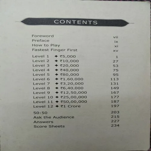 Document 6_49 Kaun Banega Crorepati: The Official Book (Total Pages = 234)